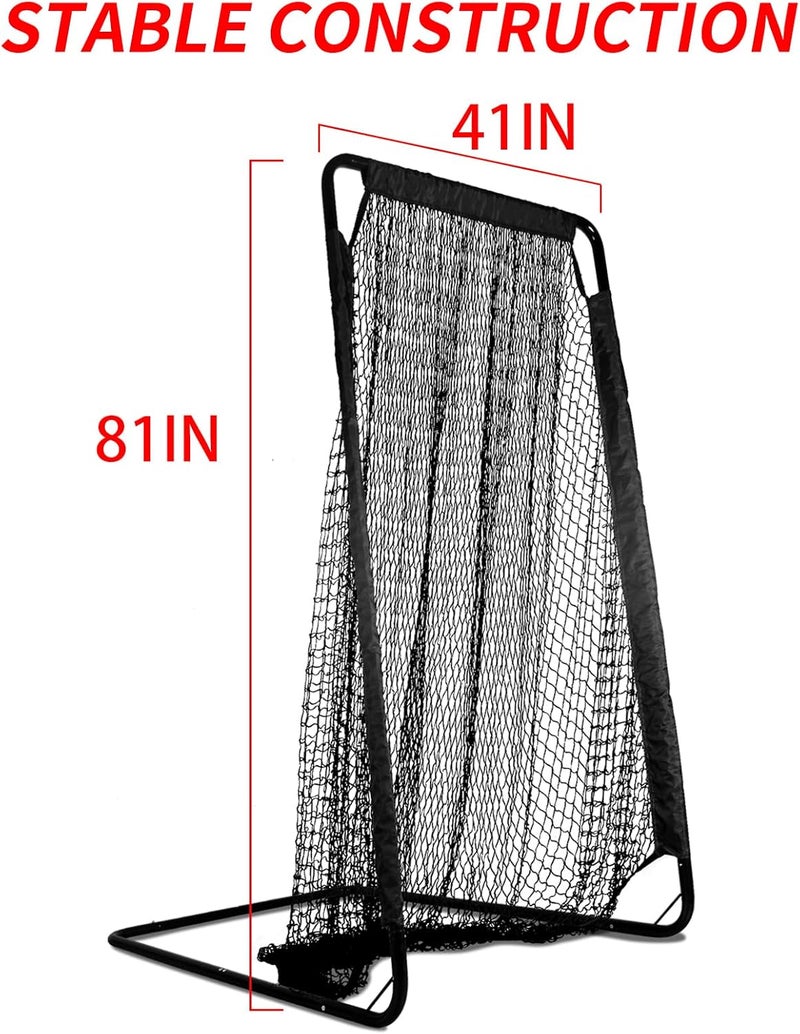 Sharellon Football Kicking Cage Net - Portable 81x41IN Football Goal Training Aids for Backyard Indoor Outdoor-Youth & Adults - Image 3
